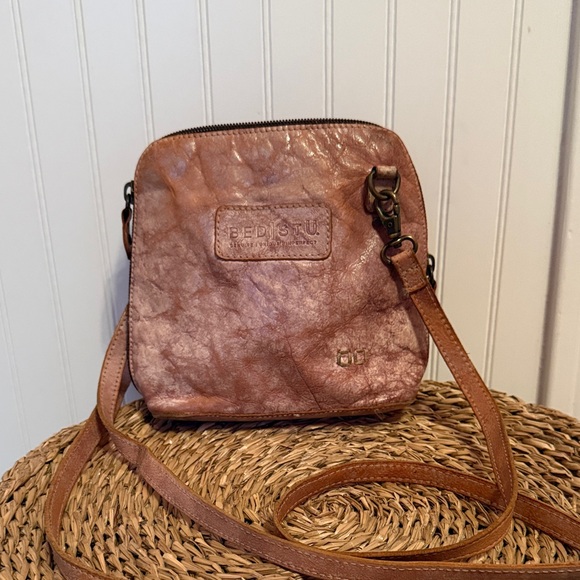 BED|STU Rose Leather Crossbody Bag - Good Condition - Picture 1 of 10